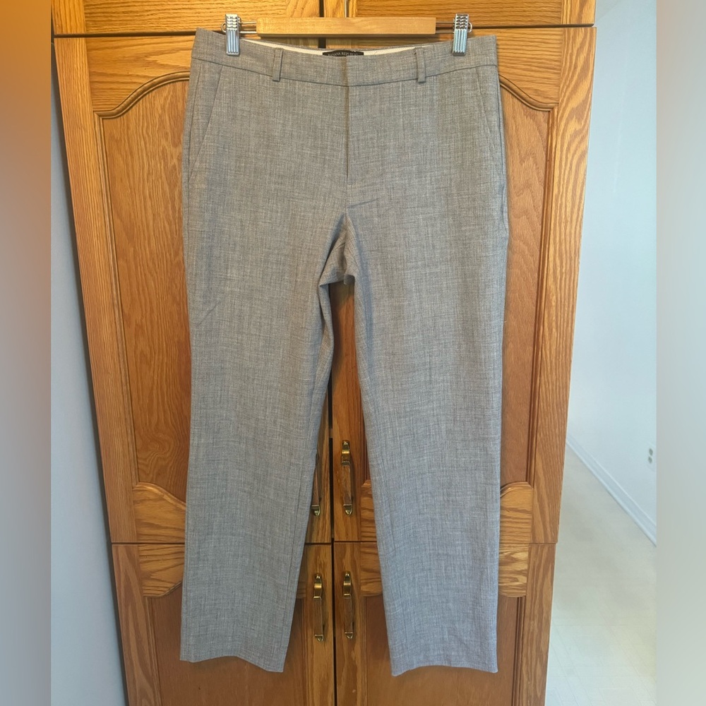 Banana Republic grey Ryan Curvy Trousersers